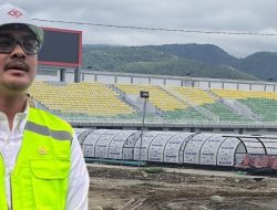 Teguh Iswara Suardi Mengaku Puas Progress Renovasi Stadion Gelora BJ Habibie Sudah Mencapai 95%