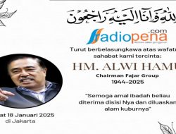 Tokoh Pers Sulawesi Selatan HM Alwi Hamu Meninggal Dunia