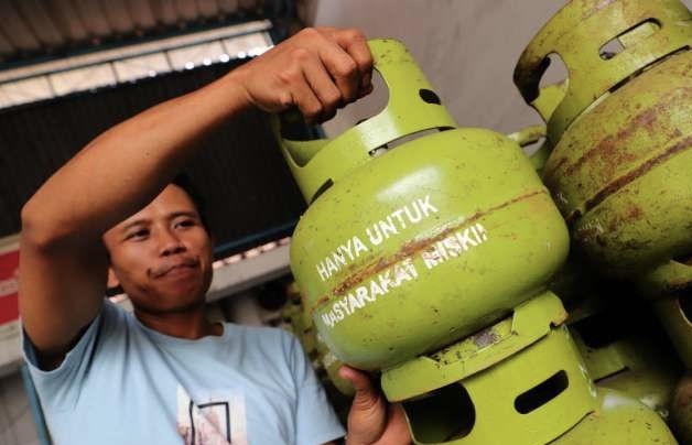 Foto Elpiji 3 kg di Angkar Warga