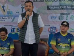 Kali Pertama Hari Jadi Kabupaten Barru Selenggarakan Turnamen Takraw