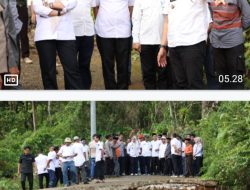 Bupati dan Wakil Periksa Akses Jalan Rusak Akibat Tanah Longsor