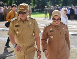 Moment Spesial, Pertama kali  Andi Ina Kartika Sari Pimpin Apel Sejak Di Lantik Selaku Kepala Daerah