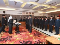 Tujuh Pejabat Pimpinan Tinggi Pratama Dilantik