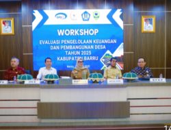Workshop Evaluasi Pengelolaan Keuangan dan Pembangunan Desa Tahun 2025 Dibuka Bupati Barru