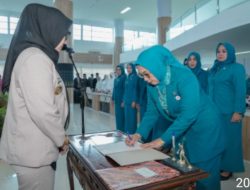 Secara Bersamaan Tiga Organisasi Dilantik Oleh Bupati