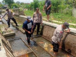 Pendampingan Budidaya Keramba Ikan, Polresta Banyuwangi Dukung Program Ketahanan Pangan