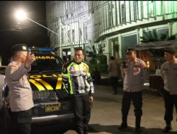 Cegah Gangguan Kamtibmas, Polresta Banyuwangi Gencarkan Patroli Skala Besar