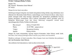SUGIARTO Diharap Penuhi Undangan Ormas BALAWANGI Untuk Dialog Terbuka