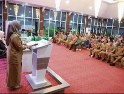 Puluhan Warga Barru Menerima Bantuan Dari Balai Besar Pendidikan dan Pelatihan Kesejahteraan Sosial Makassar