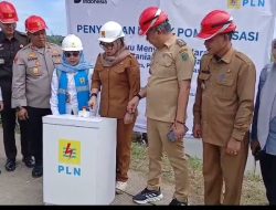 Listrik Pompanisasi Persawahan Pertama Kali Diresmikan Bupati Kabupaten Barru