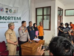 Polresta Banyuwangi Rilis Hasil Identifikasi Tambahan Dua Korban KMP Tunu Pratama Jaya