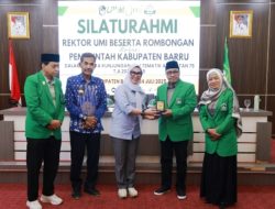 Bupati Kabupaten Barru Menerima Kunjungan Universitas Muslim Indonesia