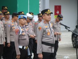 Jelang Dimulainya BRI Super League 2025/2026, Kapolres Parepare Lakukan Penggelaran Personil Pengamanan di Stadion GBH
