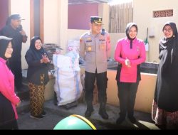 Perkuat Gerakan Hijau, Bank Sampah Bhayangkari Polresta Banyuwangi Diresmikan
