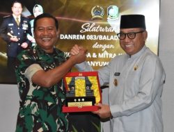 Danrem 083/Baladhika Jaya Kodim 0825 Banyuwangi Silaturahmi Bersama Forkopimda Banyuwangi