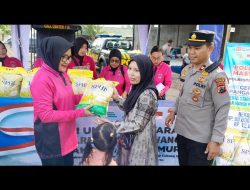 Bulog dan Jajaran Polresta Banyuwangi Salurkan Puluhan Ton Beras Secara Serentak Diberbagai Wilayah