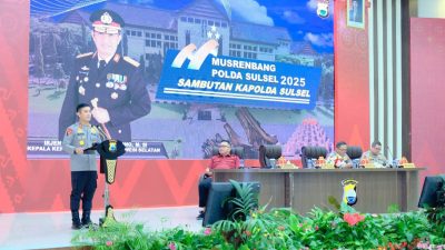 Kapolda Sulsel Secara Resmi Membuka Musrenbang Polda Sulawesi Selatan 2025