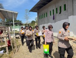 Hari Jadi ke-77, Polwan Parepare Salurkan Bantuan untuk Ponpes Terdampak Kebakaran
