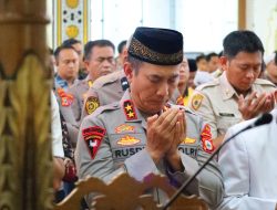 Polda Sulsel Gelar Shalat Gaib untuk Pengemudi Ojol