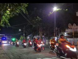 Lagi.. Kepolisian Banyuwangi  Patroli Skala Besar