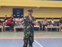 Kobarkan Semangat Generasi Muda, Dandim 0825 Banyuwangi Buka Turnamen Futsal DANDIM CUP II