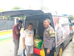 Polsek KPN Polres Parepare Libatkan Bhabinkamtibmas, Salurkan Beras Murah Dari Rumah ke Rumah