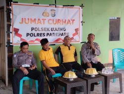 Jumat Curhat Polsek Ujung, Permasalahan Sampah Hingga Permintaan Patroli Jadi Topik