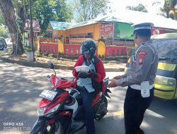 Jumat Berkah Sat Lantas Polres Parepare, Semangat Berbagi untuk Sesama
