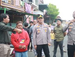 Kapolres Parepare Kunjungi Korban Kebakaran di Menara, Sampaikan Dukacita