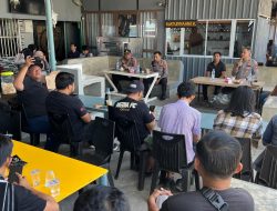 Jumat Curhat Bersama Jurnalis, Kapolres Parepare Pererat Kebersamaan