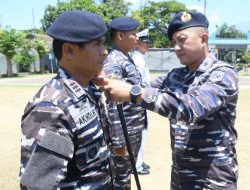 Puluhan Prajurit TNL.AL  Naik Pangkat, Upacara Dipimpin Danlanal Banyuwangi Jatim