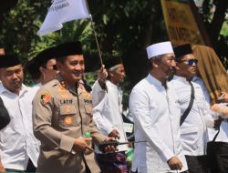 Aksi Damai Ribuan Santri di Kantor DPRD Berlangsung Tertib