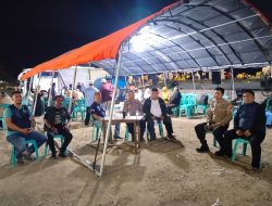 Polsek Bacukiki Kembali Laksanakan Patroli Blue Light, Pantau Sejumlah Event Kota Parepare