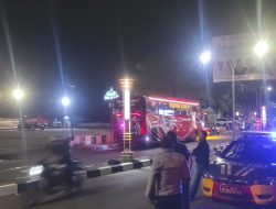 Patroli Malam di Jalan Mattirotasi, Polsek Bacukiki Hadirkan Rasa Aman Bagi Warga Parepare