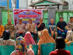 Jumat Curhat Polsek KPN, Soroti Dampak Negatif Miras dan Ajak Warga Peduli Kebersihan Lingkungan