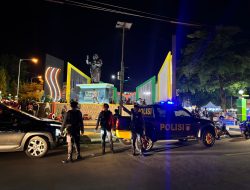 Patroli Blue Light Sat Samapta Polres Parepare, Jaga Kondusifitas dari Alun-Alun Kota Hingga Pemukiman Mario City