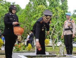 Kapolres Barru Pimpin Ziarah Nasional Memperingati Hari Pahlawan
