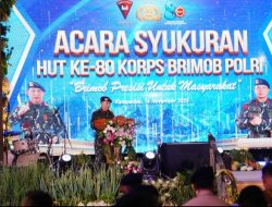 Dukung Program Pemerintah Kapolri Apresiasi Peran Brimob