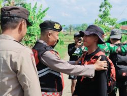 Polres Barru Tempatkan 16 Pos Pemantauan dan 1 Pos Pelayanan Napak Tilas Perjuangan Paccekke 2025