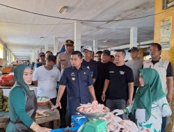 Walikota Parepare Tinjau Pasar Lakessi Pasca Relokasi Pedagang, Kapolsek Soreang Lakukan Pendampingan