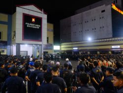 Personel Gabungan Polda Sulsel dan BNN Gelar Operasi Pemulihan Kampung Rawan Narkotika di Kota Makassar