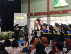Polsek KPN Polres Parepare Turunkan Personil, Amankan Jalannya Sidang Terbuka dan Wisuda STIKES Fatima Parepare
