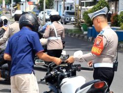 Hari Pertama Operasi Zebra Pallawa 2025 Enam Pelanggar Ditindak, Kasat Lantas : Balap Liar Jadi Fokus Utama
