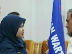 Agus Salim Alwi Hamu Kukuhkan Pengurus PWI Pangkep 2025 – 2028