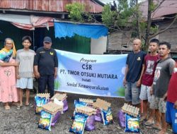 PT.TOM Peduli Korban Bencana Puting Beliung Mallusetasi
