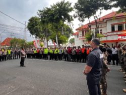 Ratusan Personel Polresta Banyuwangi Amankan Perayaan Harjaba ke-254
