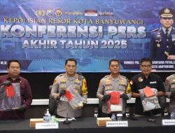 Bentuk Akuntabilitas dan Transparansi Polresta  Banyuwangi Merilis Capaian Kinerja Tahun 2025
