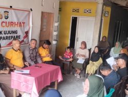 Jumat Curhat Polsek Ujung, Kapolres Parepare Mengajak Warga Galakkan Poskamling