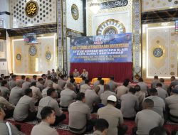 Dit Polairud Polda Sulsel Gelar Sholat Gaib dan Istighosah untuk Korban Bencana Alam di Sumut, Sumbar dan Aceh