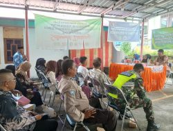 Bhabinkamtibmas Ujung Bulu Hadiri Loka Karya Mini dan Sampaikan Imbauan Kamtibmas kepada Warga